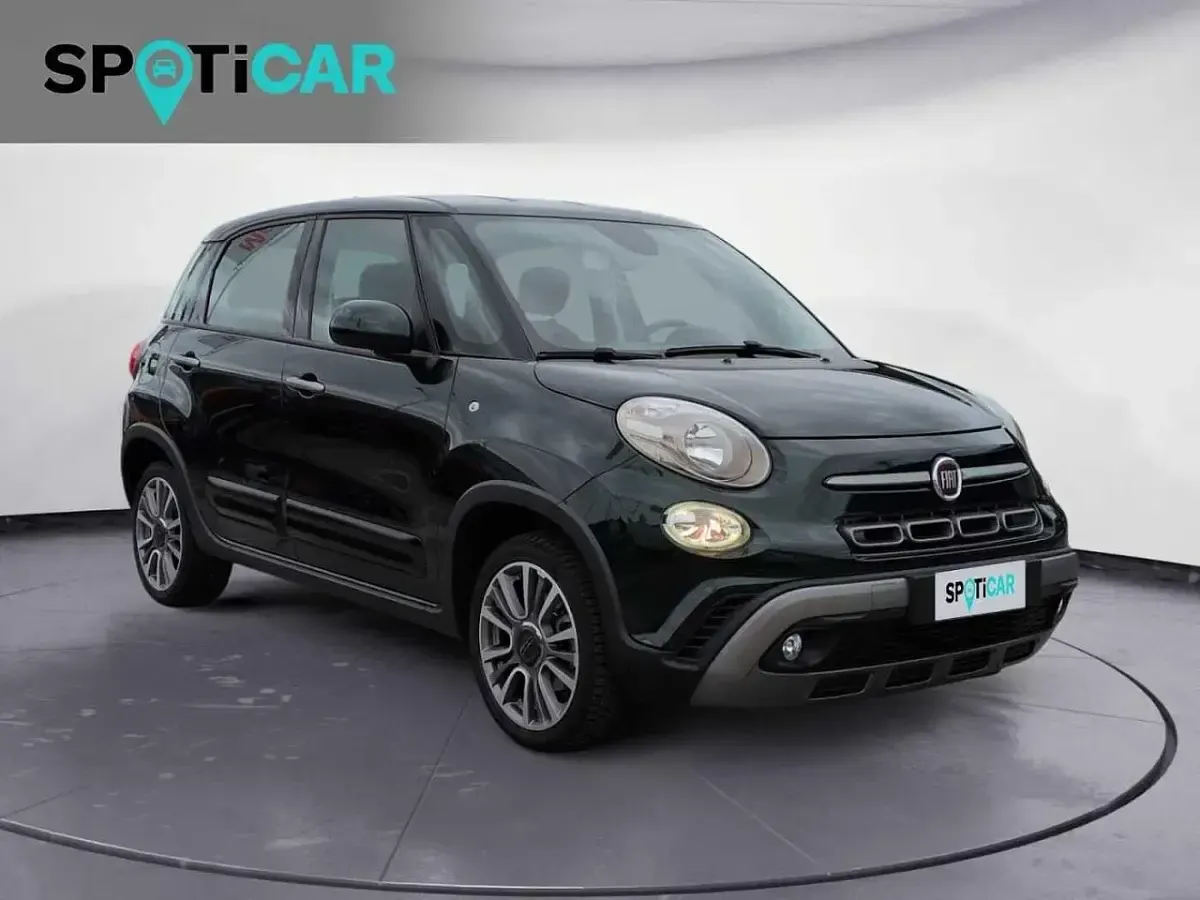 Usata Fiat 500L Cross 95 CV (69 kW) 2019 Verde Monovolume