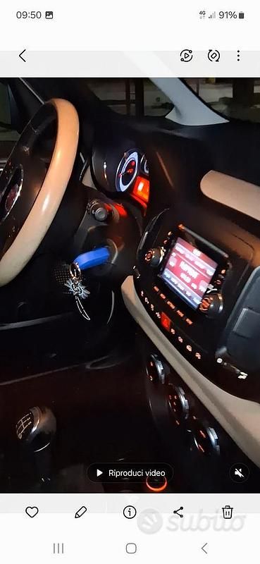 Usata Fiat 500L 2014 Marrone Monovolume