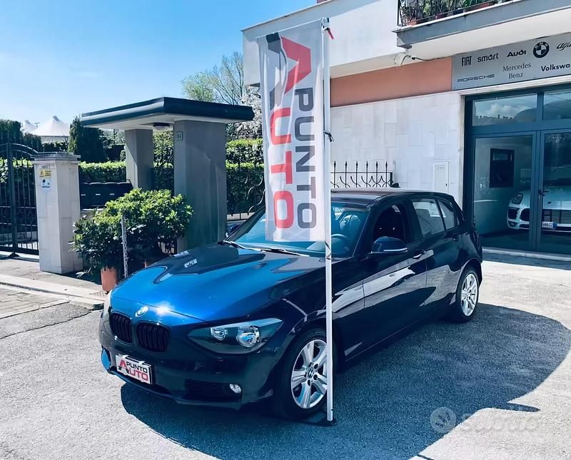 Usata BMW 116 Efficient Dynamics 116 CV (85 kW) 2012 Blu Utilitaria