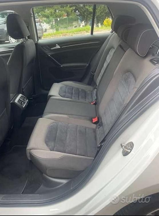 Usata VW Golf VII 110 CV (80 kW) 2014 Bianco Berlina