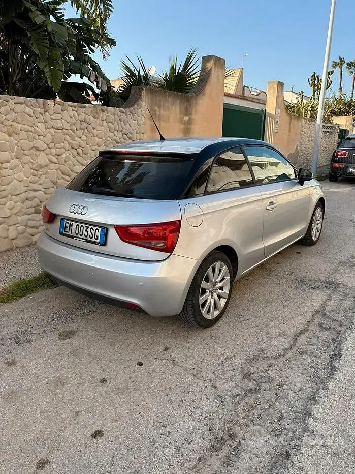 Usata Audi A1 S-Line 90 CV (66 kW) 2012 Grigio Utilitaria