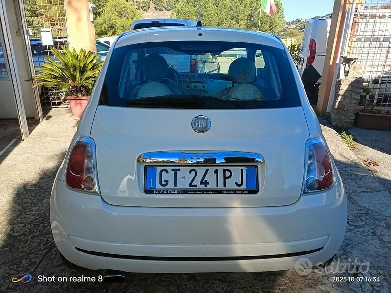 Usata Fiat 500 Pop 95 CV (69 kW) 2010 Bianco Berlina