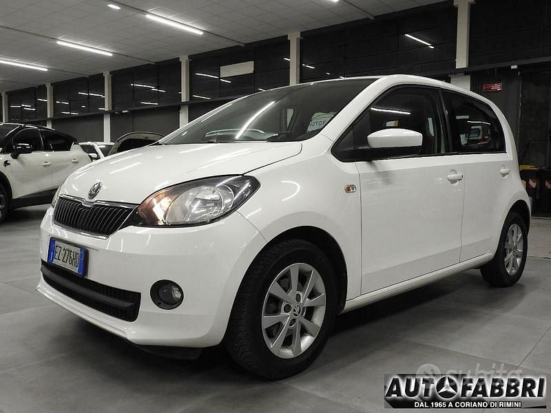 Usata Skoda Citigo Ambition 68 CV (50 kW) 2015 Bianco Utilitaria