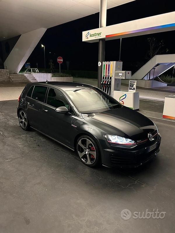 Usata VW Golf VII GTI 230 CV (169 kW) 2013 Grigio Berlina