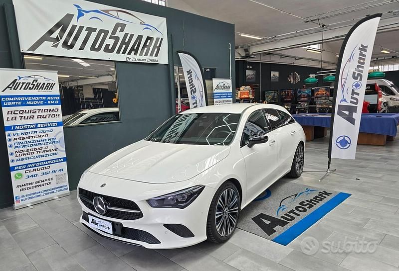 Usata Mercedes CLA200 Shooting Brake Executive 163 CV (119 kW) 2020 Bianco Station wagon