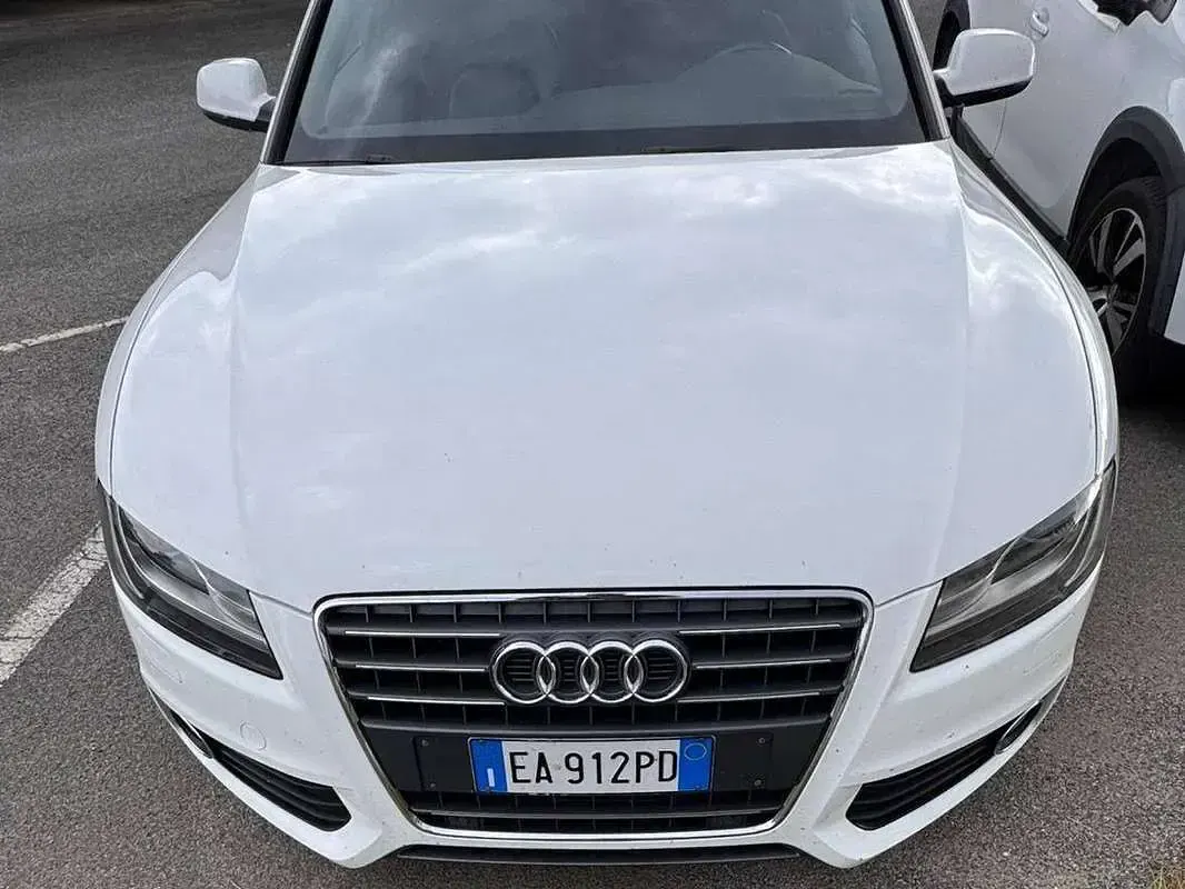 Usata Audi A5 Ambition 190 CV (139 kW) 2010 Bianco Coupé