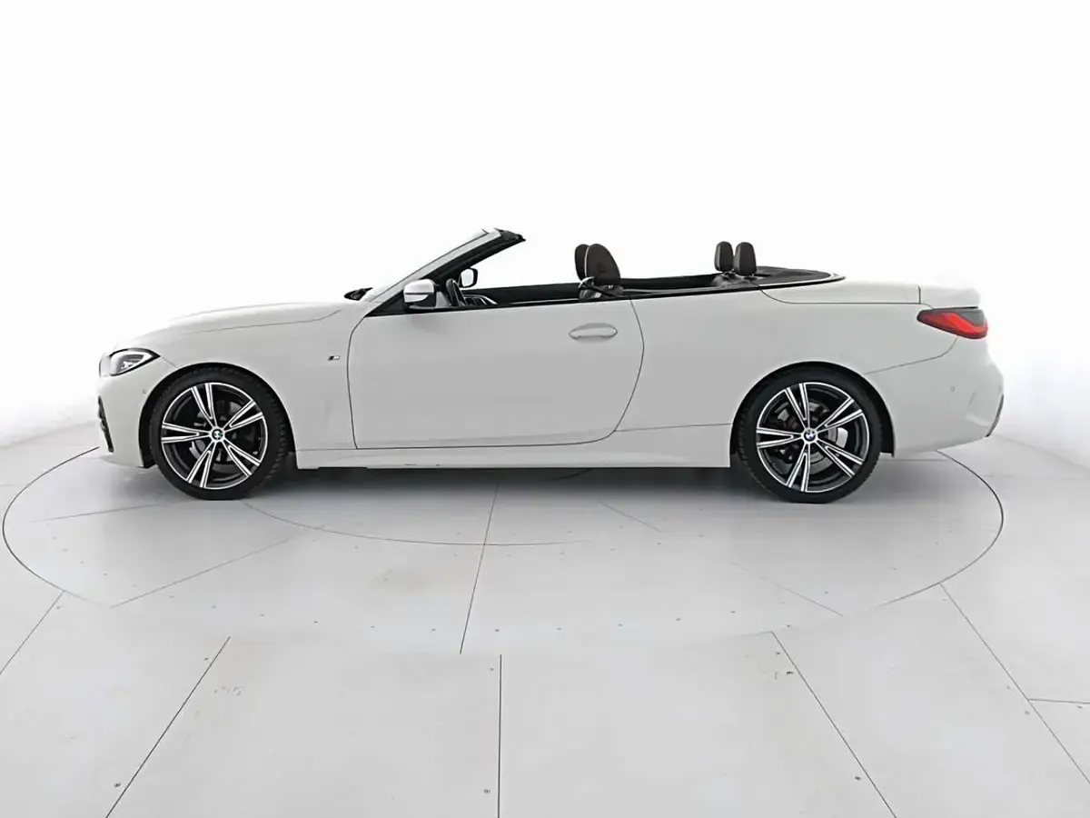 Usata BMW 420 M Sport 190 CV (139 kW) 2021 Alpin white Cabrio