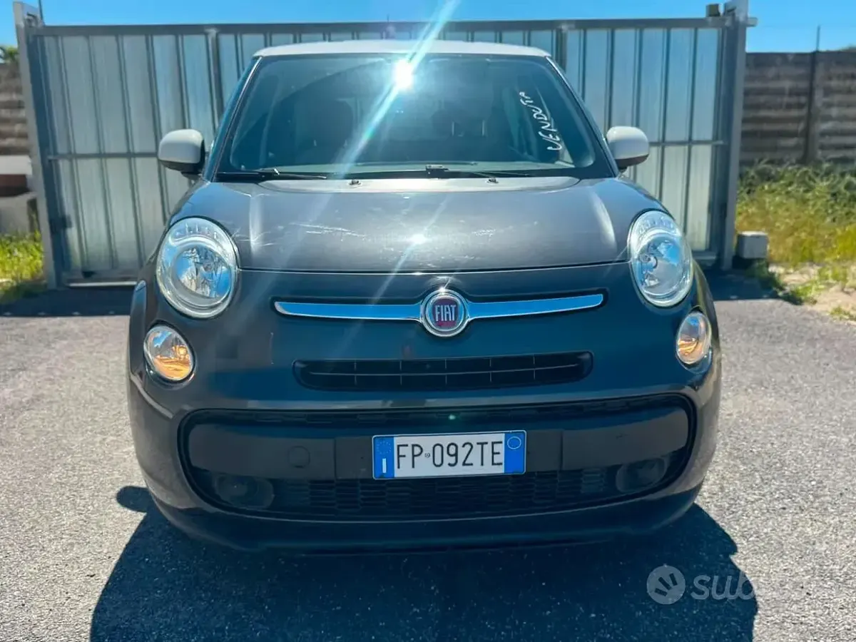 Usata Fiat 500L Lounge 95 CV (69 kW) 2018 Nero Monovolume