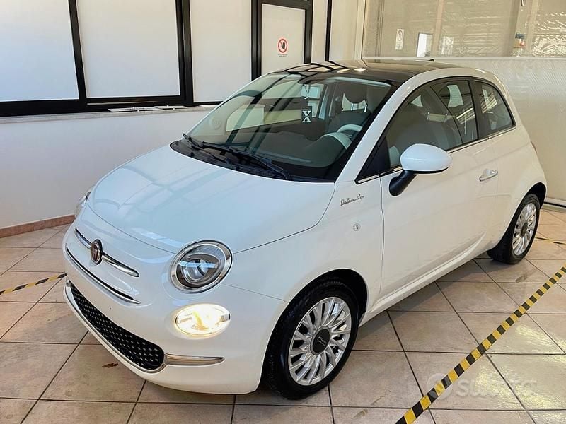Bianco Usata 2022 Fiat 500 Dolcevita Berlina | 9900 € (Super prezzo) - Immagine 1/4