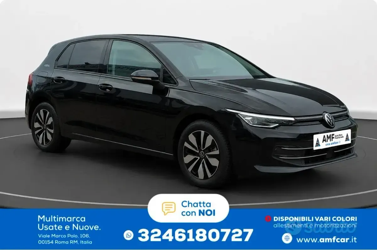 Usata VW Golf VIII Style 150 CV (110 kW) 2025 Nero Berlina