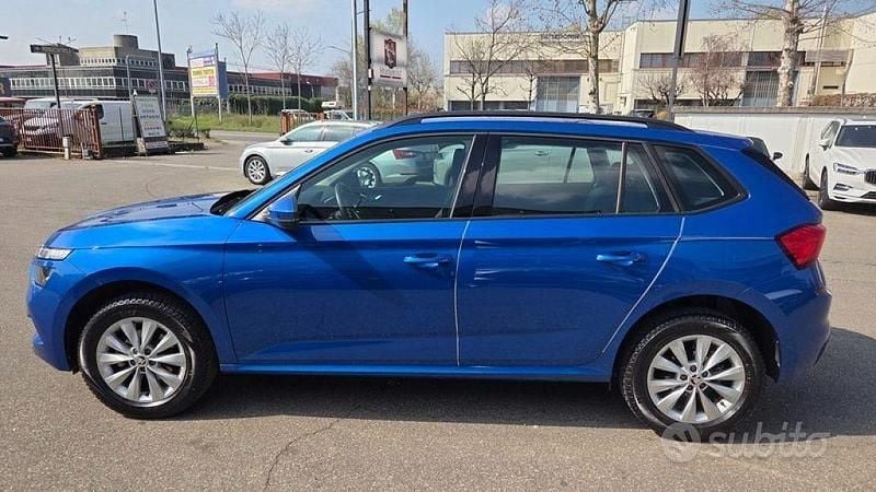 Usata Skoda Kamiq Ambition 90 CV (66 kW) 2021 Blu SUV