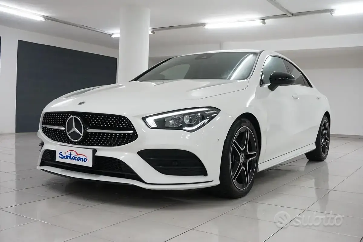 Usata Mercedes CLA200 Premium 150 CV (110 kW) 2023 Bianco Berlina