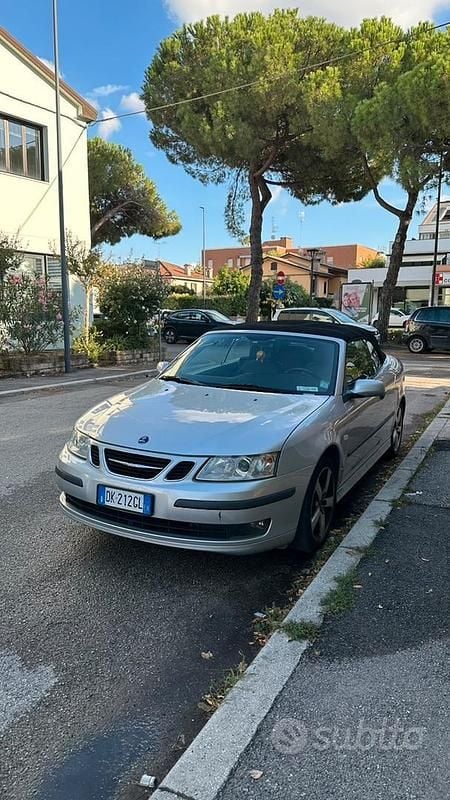 Usata Saab 9-3 Cabriolet 160 CV (117 kW) 2007 Grigio Cabrio