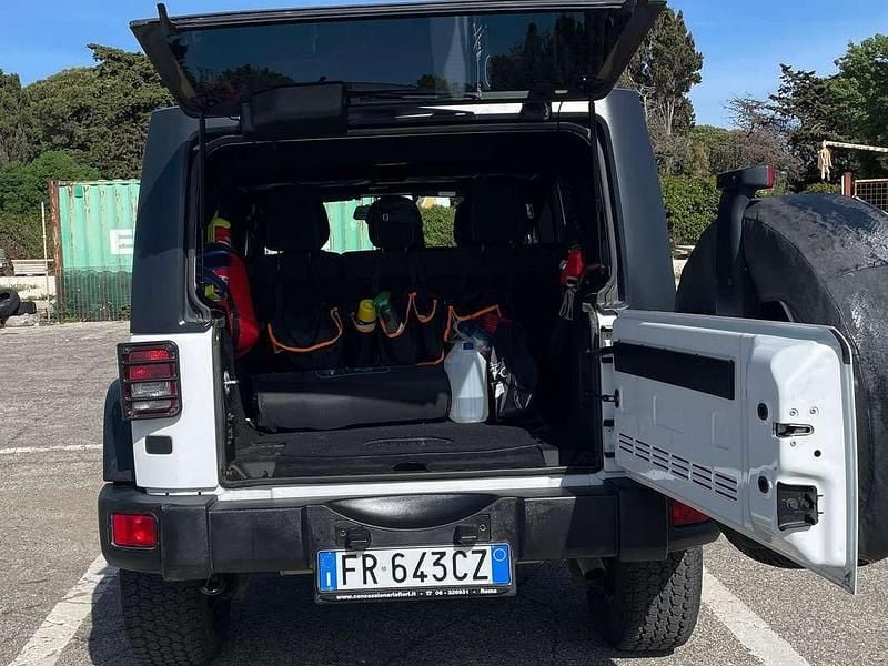 Usata Jeep Wrangler Rubicon 200 CV (147 kW) 2018 Bianco SUV