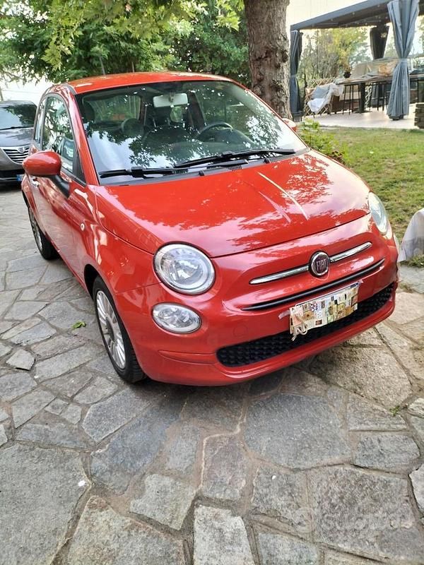 Usata Fiat 500 Pop 69 CV (50 kW) 2018 Rosso Utilitaria
