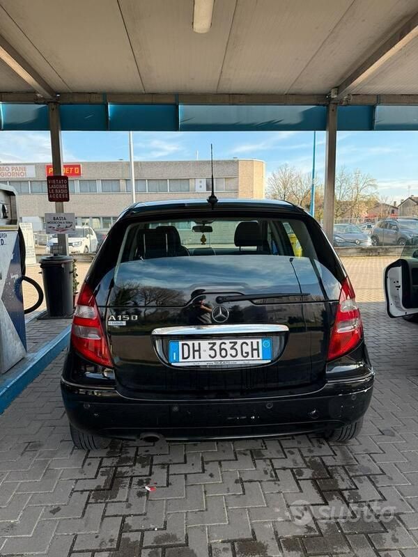 Usata Mercedes A150 Elegance 95 CV (69 kW) 2007 Nero Berlina