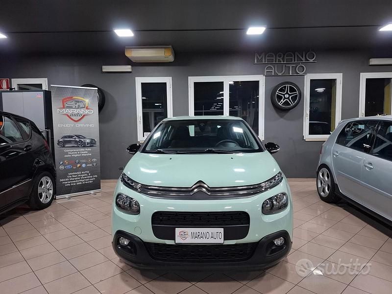 Usata Citroën C3 82 CV (60 kW) 2019 Blu Utilitaria