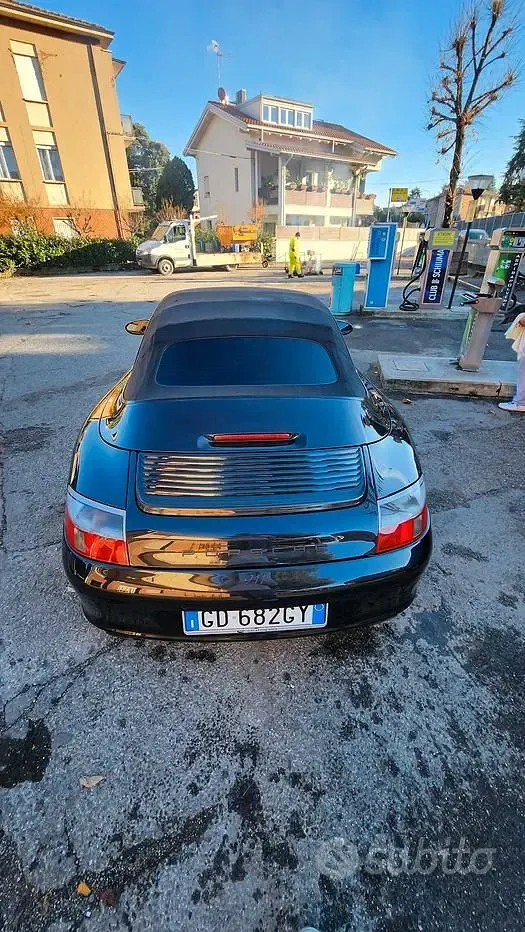Usata Porsche 991 320 CV (235 kW) 2021 Nero Cabrio