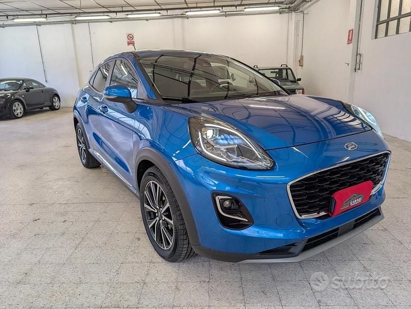 Usata Ford Puma Titanium X 125 CV (91 kW) 2020 Blu SUV