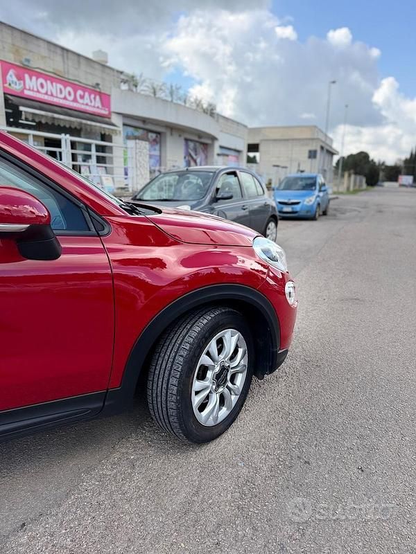 Usata Fiat 500X Lounge 95 CV (69 kW) 2016 Rosso SUV