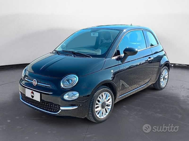 Usata Fiat 500 Lounge 69 CV (50 kW) 2016 Nero Berlina