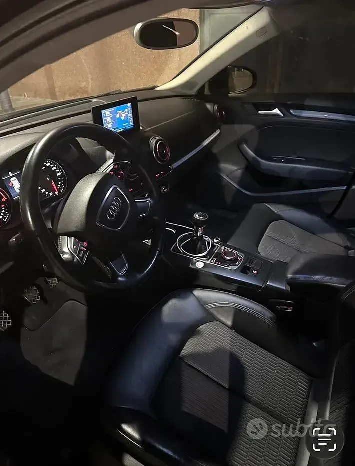 Usata Audi A3 S-Line 2013 Nero Berlina