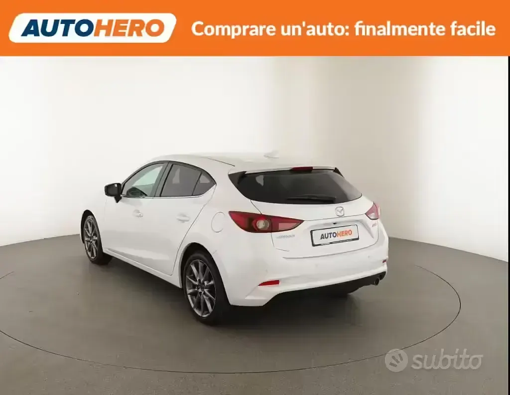 Usata Mazda 3 Evolve 105 CV (77 kW) 2017 Bianco Berlina