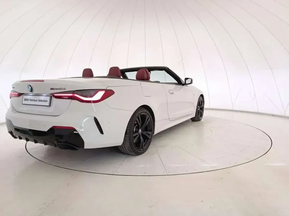 Usata BMW 440 Cabriolet Comfort Edition 340 CV (250 kW) 2022 Bianco Cabrio