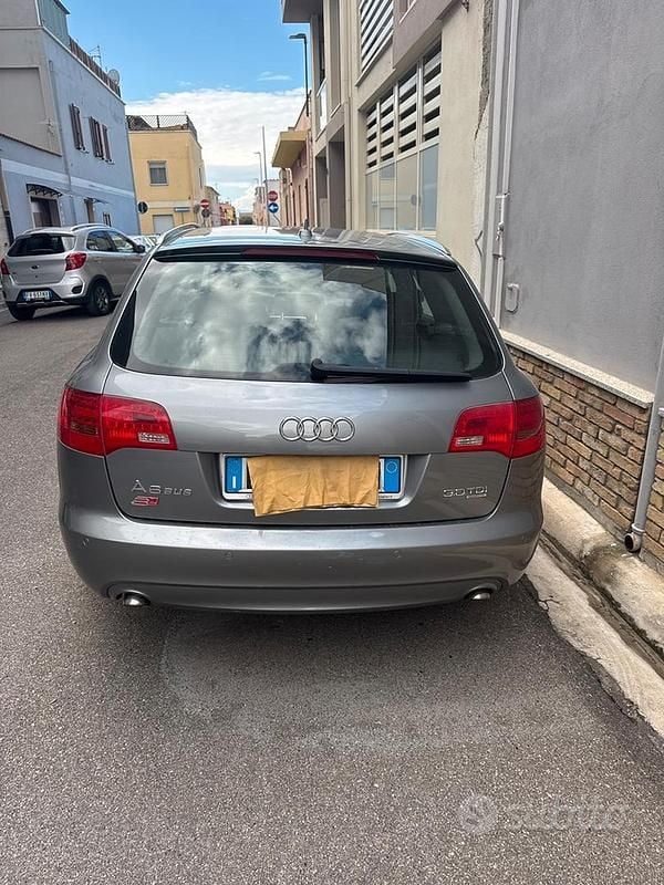 Usata Audi A6 S-Line 239 CV (175 kW) 2009 Grigio Station wagon