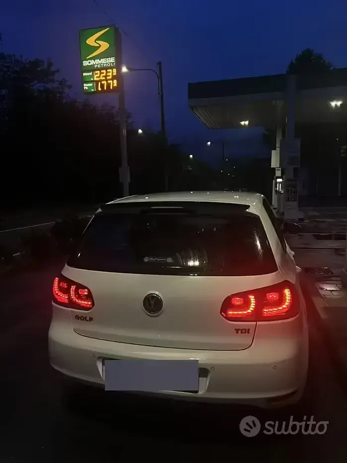 Usata VW Golf VII 105 CV (77 kW) 2012 Bianco Berlina