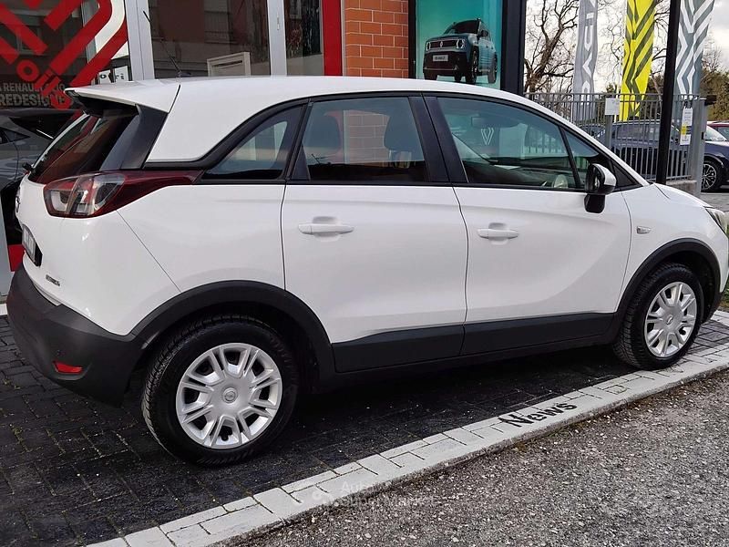 Usata Opel Crossland X S 102 CV (75 kW) 2019 Bianco SUV