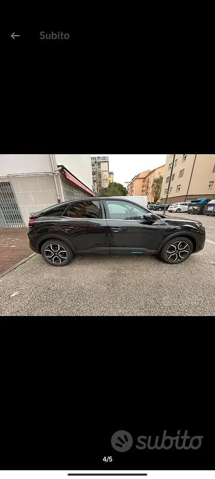 Usata Citroën e-C4 61 kW (84 CV) 2023 Nero Berlina