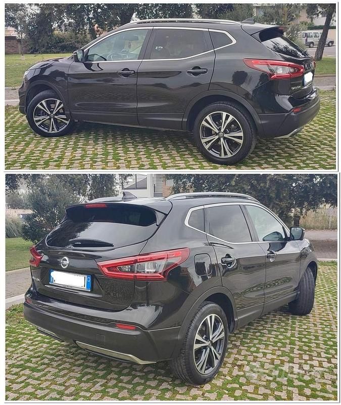 Usata Nissan Qashqai N-Connecta 110 CV (80 kW) 2018 Nero SUV
