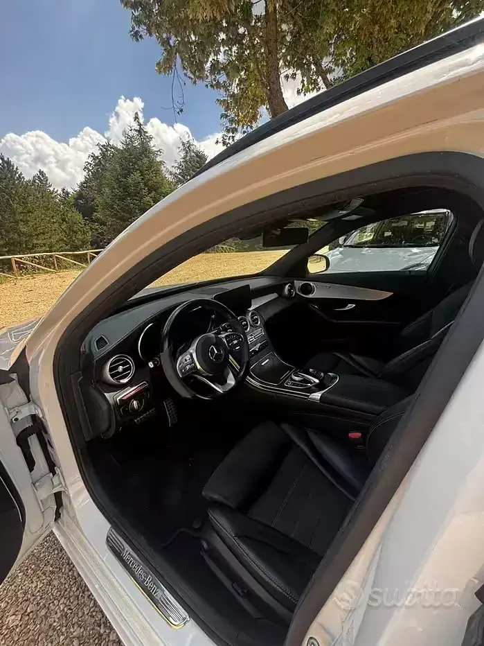 Usata Mercedes C220 AMG 170 CV (125 kW) 2022 Bianco Station wagon