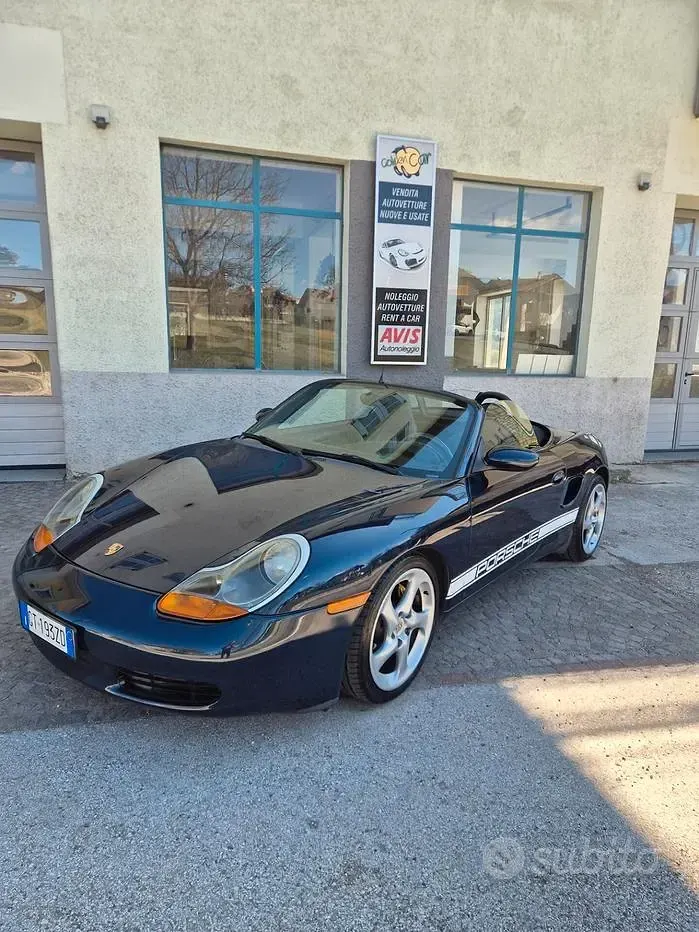 Usata Porsche 986 Boxster 220 CV (161 kW) 1999 Bluazzurro Cabrio