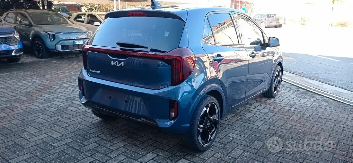 Nuova Kia Picanto Style 63 CV (46 kW) 2026 Blu Utilitaria