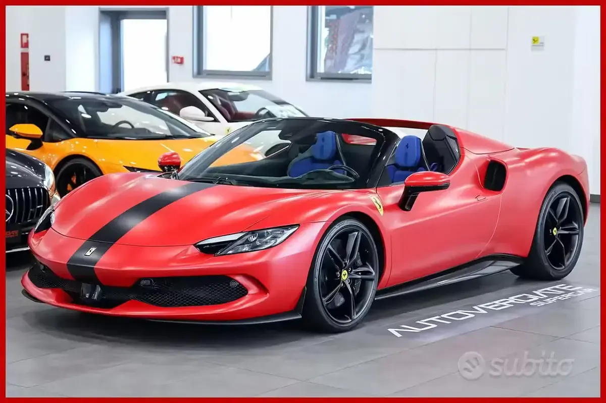Usata Ferrari 296 662 CV (486 kW) 2025 Cabrio