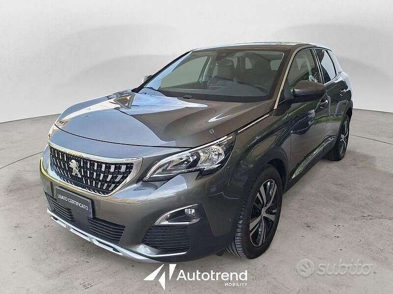 Usata Peugeot 3008 Allure 131 CV (96 kW) 2020 Grigio scuro SUV