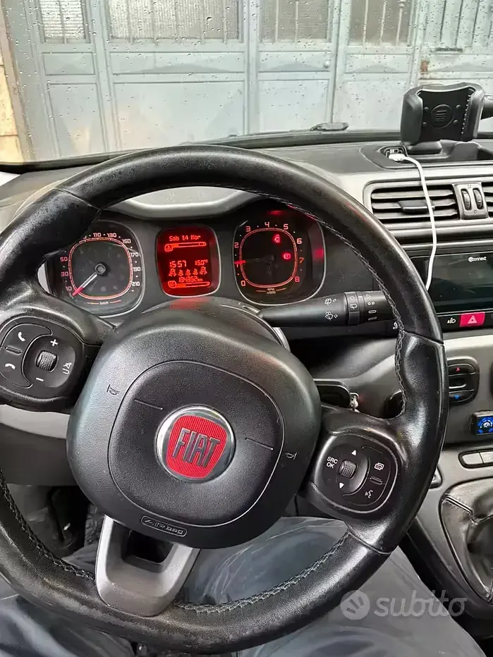 Usata Fiat Panda 69 CV (50 kW) 2019 Grigio Utilitaria