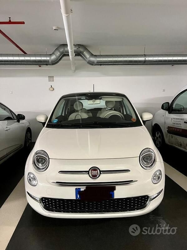 Bianco Usata 2019 Fiat 500 Due volumi | 10.000 € (Buon prezzo) - Immagine 1/4
