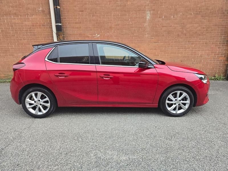 Usata Opel Corsa Elegance 101 CV (74 kW) 2021 Rosso Berlina