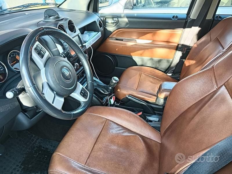 Usata Jeep Compass 163 CV (119 kW) 2013 Bianco SUV