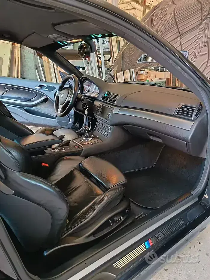 Usata BMW M3 343 CV (252 kW) 2002 Nero Coupé