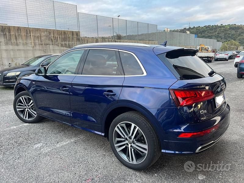 Usata Audi Q5 S-Line 190 CV (139 kW) 2019 Blu SUV