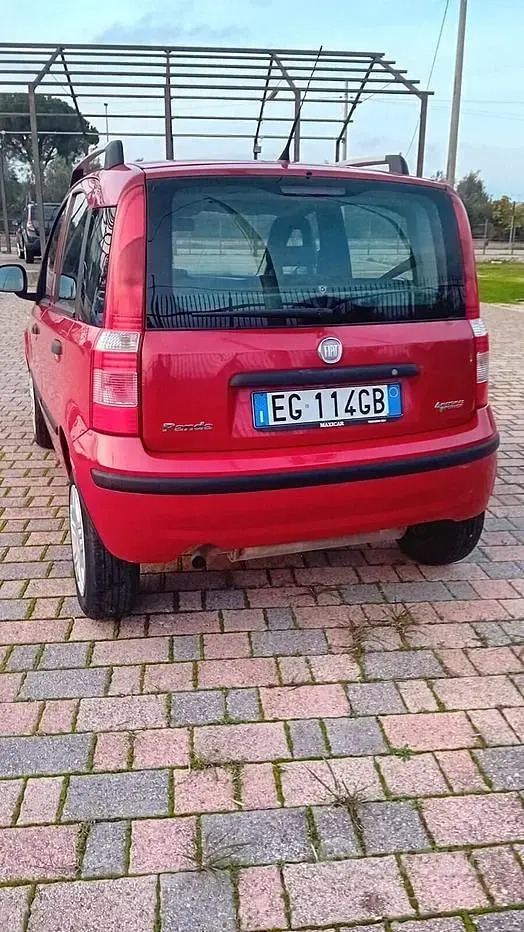 Usata Fiat Panda Dynamic 77 CV (56 kW) 2010 Rosso Utilitaria