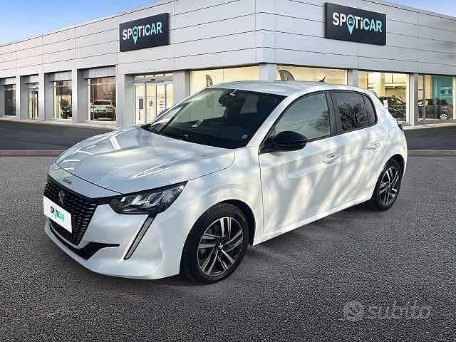 Usata Peugeot 208 Active 101 CV (74 kW) 2023 Bianco Utilitaria