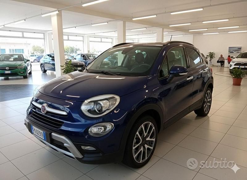 Usata Fiat 500X Cross 120 CV (88 kW) 2018 Blu SUV