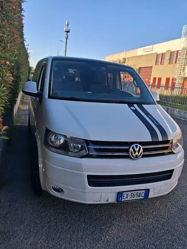 Usata VW Caravelle 190 CV (139 kW) 2014 Bianco Furgone