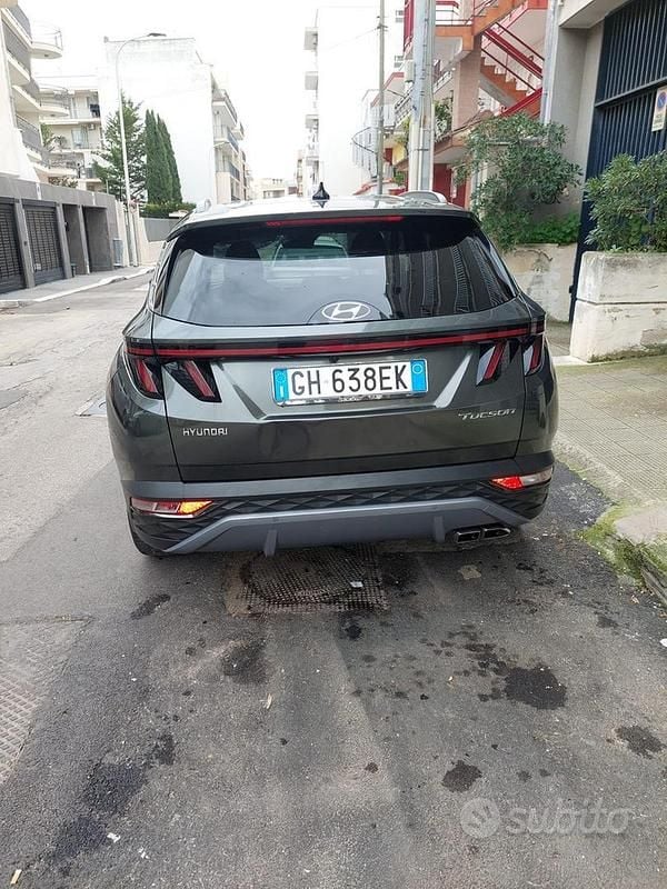 Usata Hyundai Tucson 136 CV (100 kW) 2020 Verde SUV