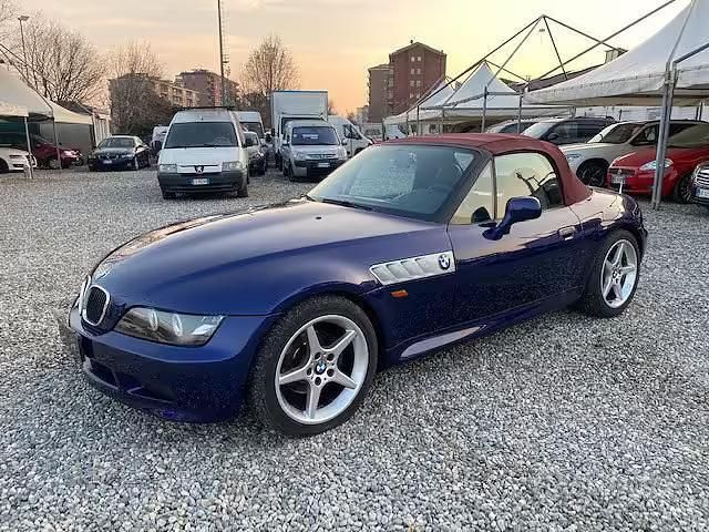 Usata BMW Z3 140 CV (102 kW) 1996 Blu/azzurro Cabrio